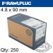 DRYWALL SCREW FINE THREAD 4.8MMX90MM X250-BOX